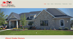 Desktop Screenshot of drakehomesllc.com